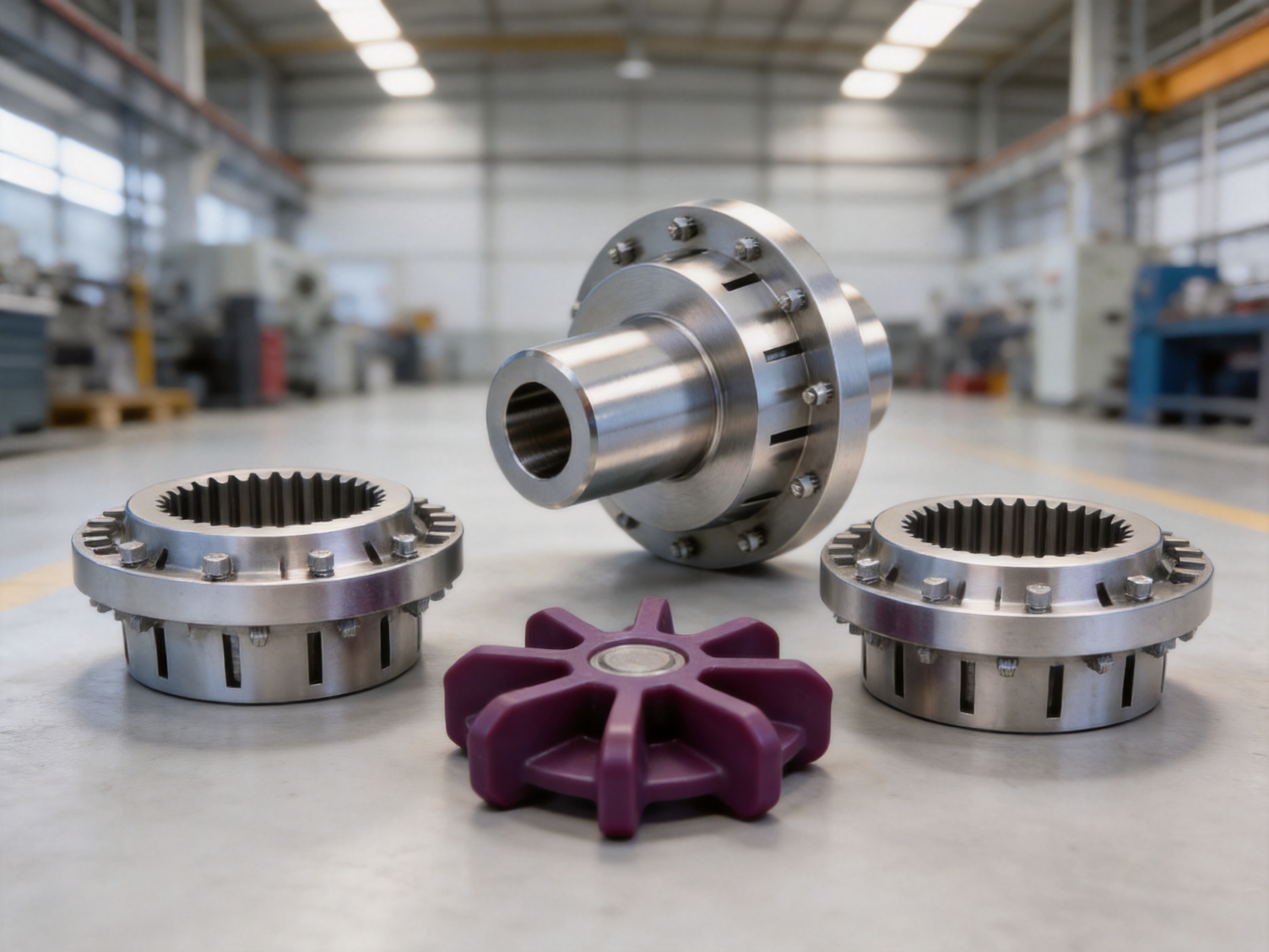 LMD (MLZ) Spider Elastic Coupling with Intermediate Shaft