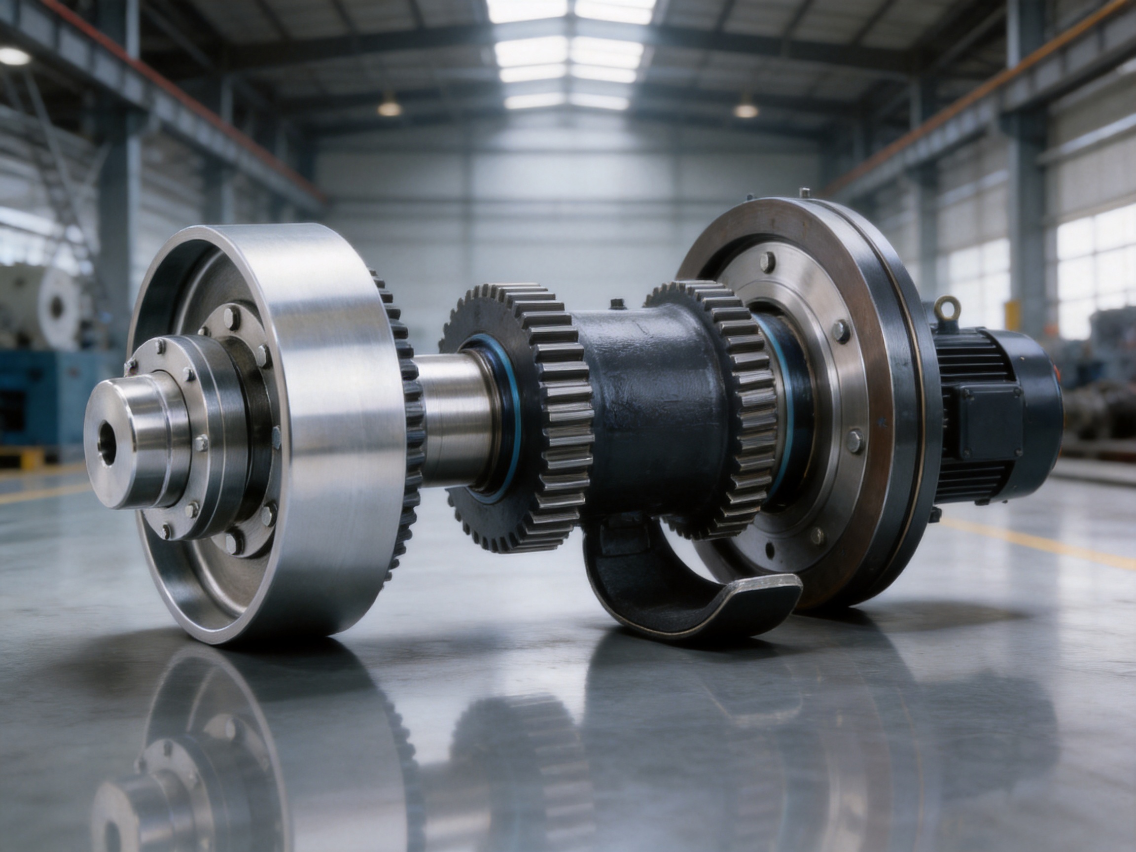 WGZ Type Crowned-Gear Coupling with Brake Wheel: Integrated Torque Transmission and Reliable Braking for Heavy-Duty Machinery