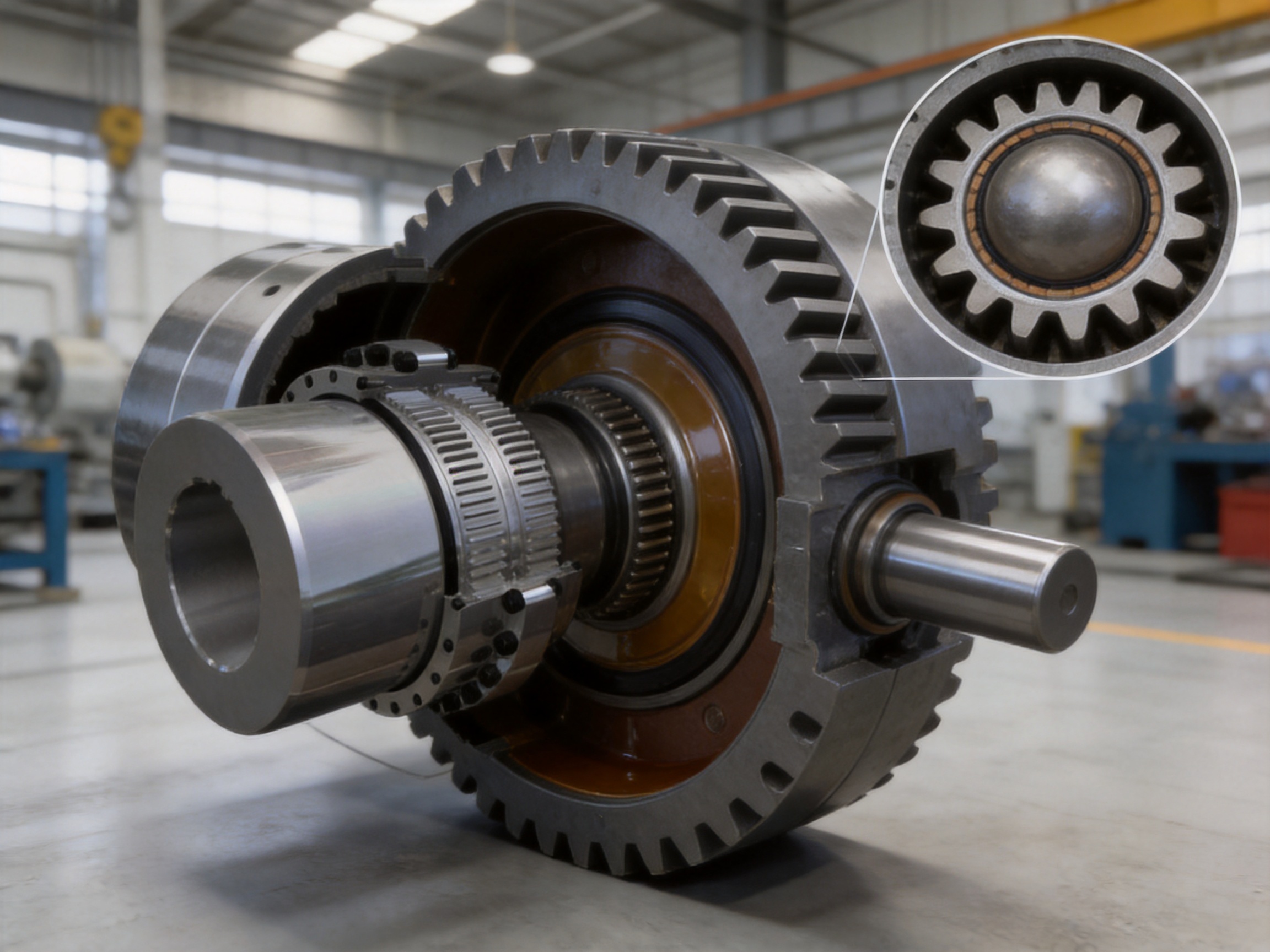 GICL Drum-Type Gear Coupling for Heavy-Duty Power Transmission