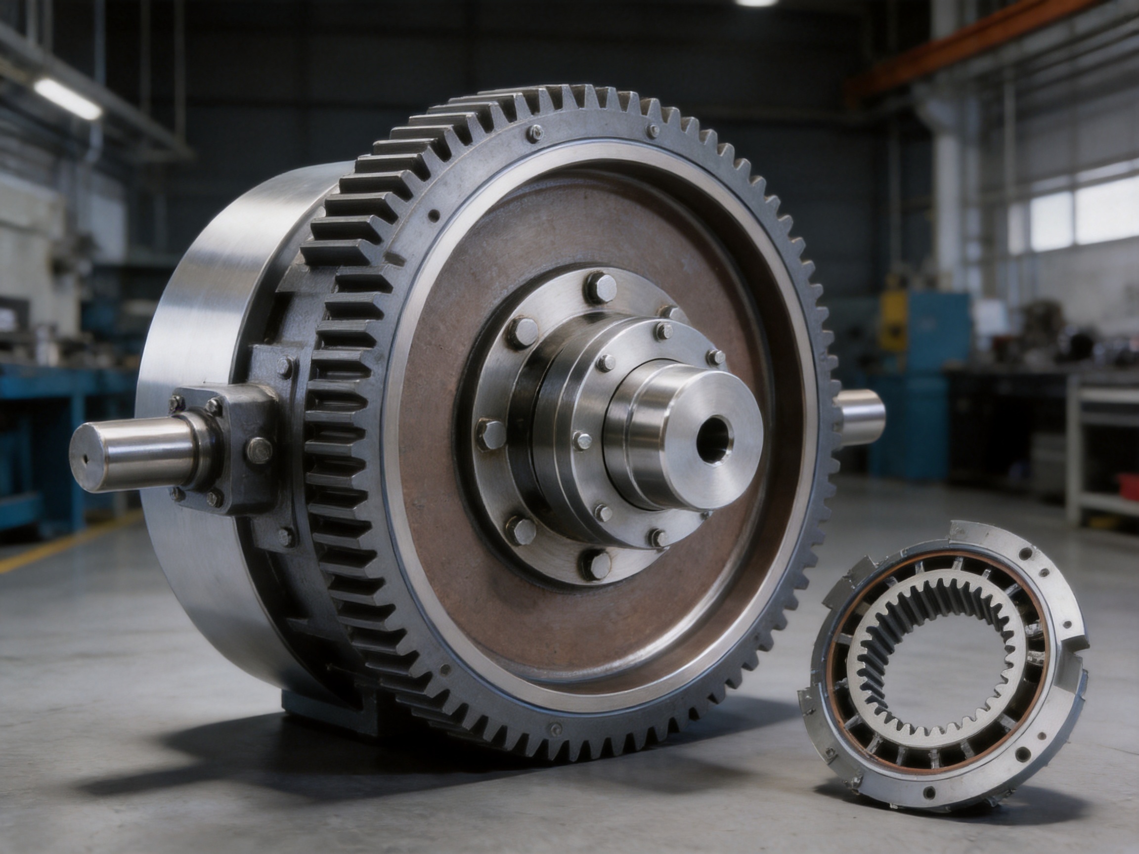 WGZ Crowned-Gear Coupling with Brake Wheel: Integrated Torque Transmission and Reliable Braking